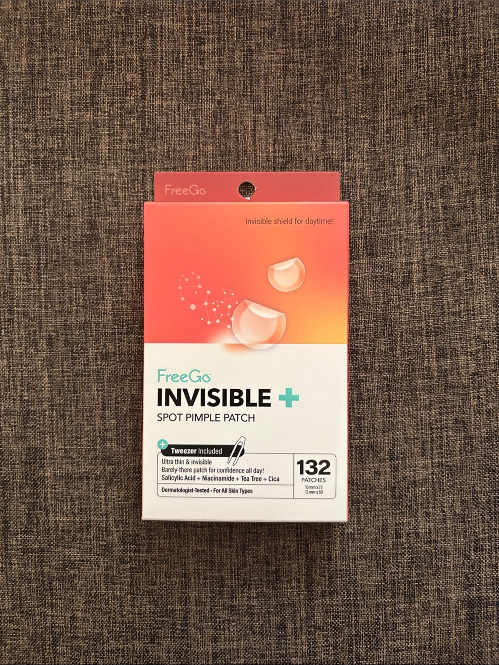FreeGo Invisible+ Spot Pimple Patch - White